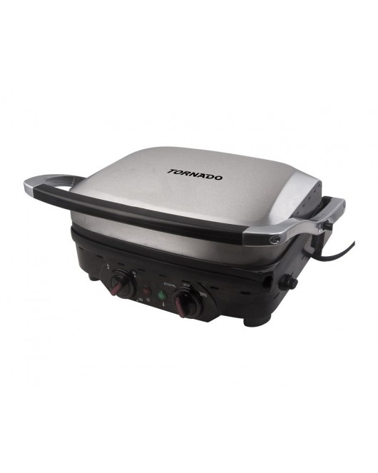 TORNADO Electric Grill 1800 Watt In Black x Stainless Color TCOOK-1800