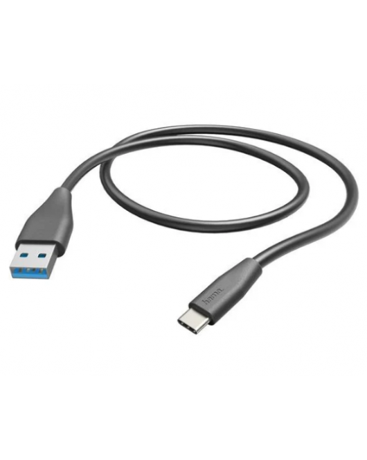 HAMA Charging/Data Cable, USB Type-C - USB3.1 A Plug, 1.5m, Black HAMA178396