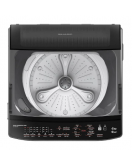 SHARP Washing Machine Top Automatic 9 Kg, Pump, Dark Silver ES-TN09GDSP