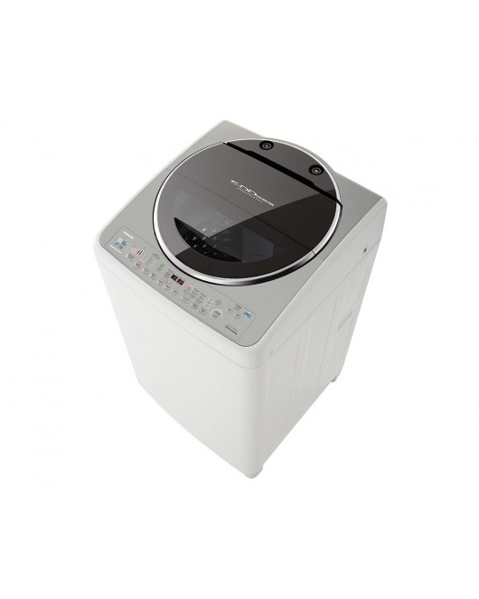 TOSHIBA Washing Machine Top Automatic 15 Kg In White Color with SDD Inverter Motor AEW-DC1500SUP