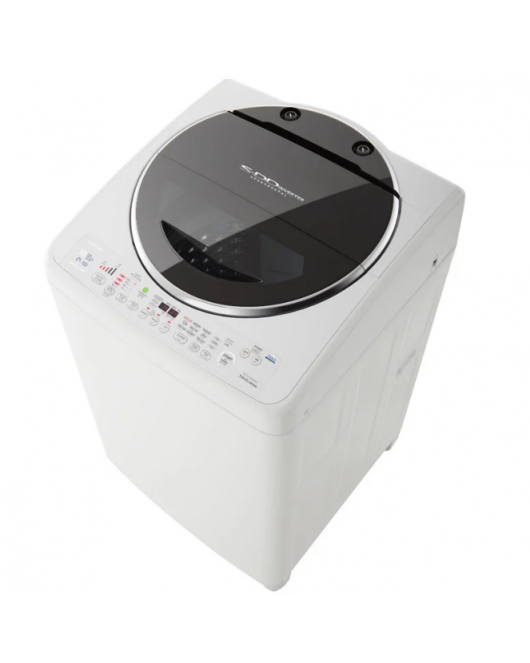 TOSHIBA Washing Machine Top Automatic 13 Kg With SDD Inverter Motor, White Color AEW-DC1300SUP