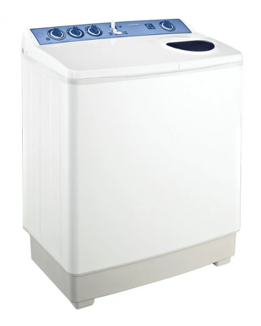 TOSHIBA Washing Machine Half Automatic 7 Kg In White Color with 2 Motors and Pump VH-720P