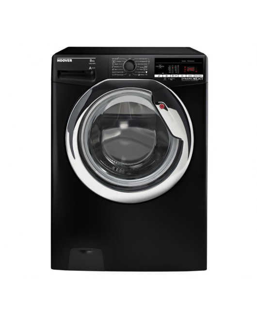 HOOVER Washing Machine Fully Automatic 8 Kg In Black Color DXOA38AC3B-ELA