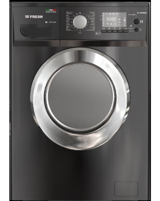 Fresh Washing Machine 7 kg FFM7-1000BC - Italian made