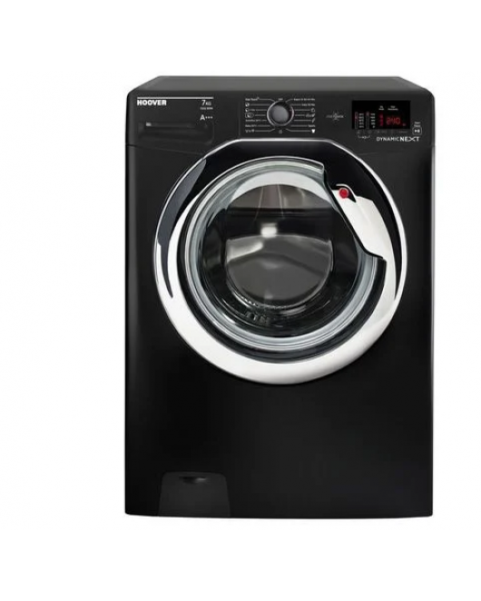 HOOVER Washing Machine Fully Automatic 7 Kg, Black DXOC17C3B-ELA