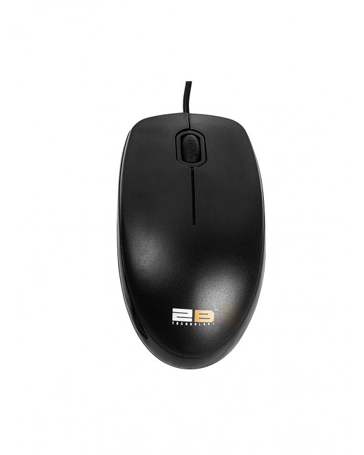 2B (MO663) Business Series Wired Mouse - 2M - Black