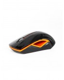 2B (MO33O) 2.4G Wireless Mouse - Orange With Black Cover