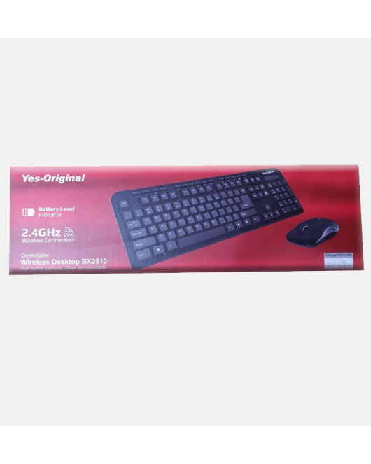 Keyboard+Mouse Wireless Yes/Original BX2510