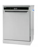 SHARP Dishwasher 15 Person, 60 cm, Digital, 10 Programs, Silver QW-V1015M-SS2