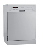 SHARP Dishwasher 15 Person, 60 cm, Digit, 8 Programs, Silver QW-V815-SS2