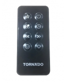 TORNADO Stand Fan 16 Inch, 5 Blades, Remote, Black EFS-360/903G