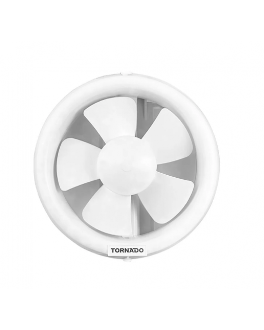 TORNADO Glass Ventilating Fan 15 cm, White TVG-15RW
