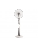 TORNADO Stand Fan 16 Inch With 4 Plastic Blades and 3 Speeds In Grey Or Maroon Color EFS-64