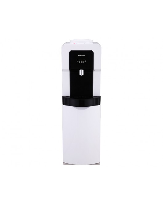 Tornado Water Dispenser with cabinet and 1 faucet in Black x White color WDM-H40ABE-WB