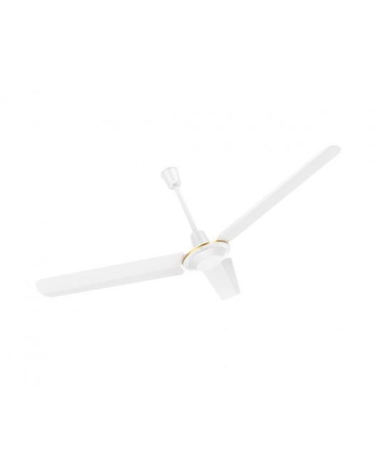 TORNADO Ceiling Fan 56 Inch With 3 Metal Blades and 5 Speeds In White Color TCF56H