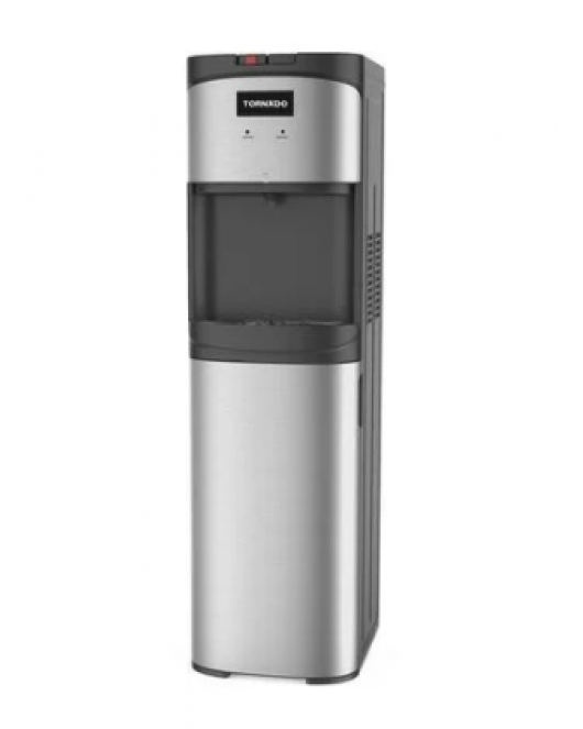 TORNADO Water Dispenser, 1 Faucet, Silver TWD-36BL-S