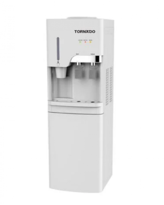 TORNADO Water Dispenser, 2 Faucets, White TWD-36CH-W