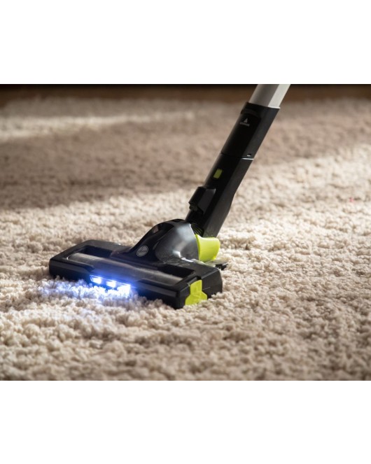 HOOVER Cordless Vacuum Cleaner 40 Watt In Grey x Phosphorous Color With Micro Filter, WIFI connection HF522NPW 011