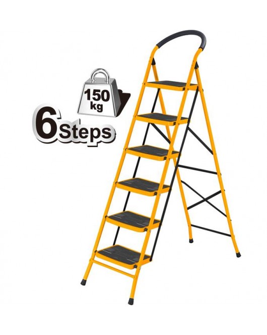 Iron ladder 6 wide stairs with a load of 150 kg