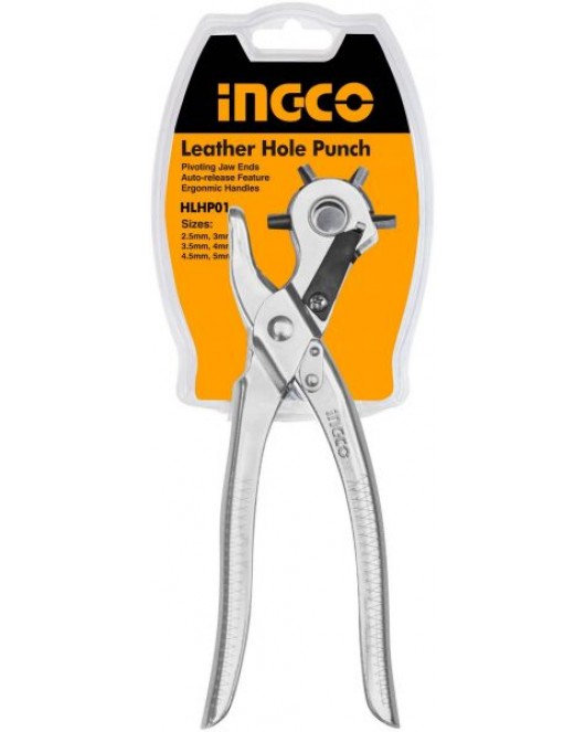 Ingco Leather Puncher, 2.5mm - 5.5mm, HLHP01
