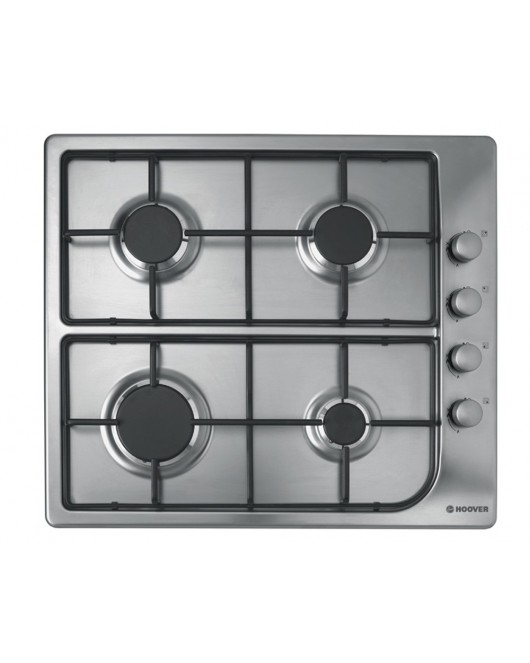 HOOVER Built-In Hob 60 x 60 cm 4 Gas Burners In Stainless Steel Color HGL64SXv
