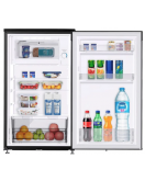 TORNADO Refrigerator Defrost 100 Liter, 1 Door Mini Bar In Black Color MBR-AR100-BK