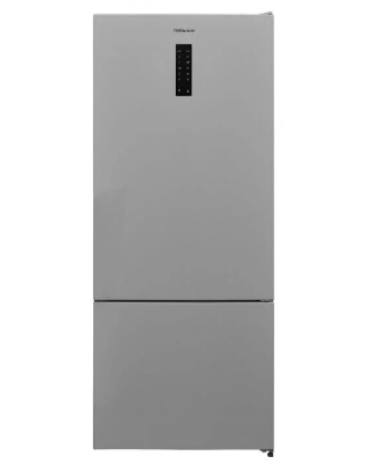TORNADO Refrigerator Digital, Bottom Freezer, Advanced No Frost 560 Liter, Silver RF-560BVT-SL