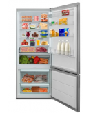 TORNADO Refrigerator Digital, Bottom Freezer, Advanced No Frost 560 Liter, Silver RF-560BVT-SL