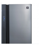  SHARP Refrigerator Inverter Digital Advanced No Frost 605 Liter , 4 Doors In Stainless Color SJ-FE87V-SS