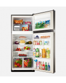 (SHARP Refrigerator Digital No Frost 385 Liter , 2 Doors In Black Color With Plasmacluster SJ-PC48A(BK