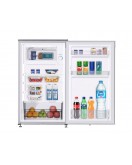 TORNADO Refrigerator Defrost 100 Liter, 1 Door Mini Bar In Silver Color MBR-AR100-S