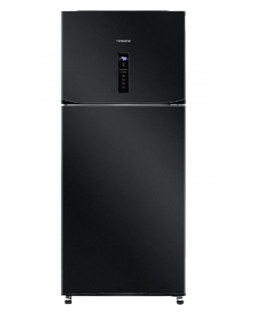 TORNADO Refrigerator Digital, No Frost 386 Liter, Black RF-480AT-BK