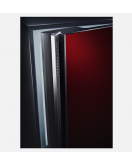 SHARP Refrigerator Inverter Digital No Frost 538 Liter , 2 Glass Doors In Red Color SJ-GV69G-RD