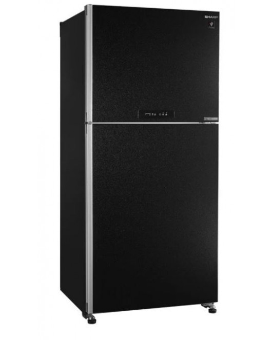 SHARP Refrigerator Inverter Digital No Frost 538 Liter , 2 Doors In Black Color SJ-PV69G-BK