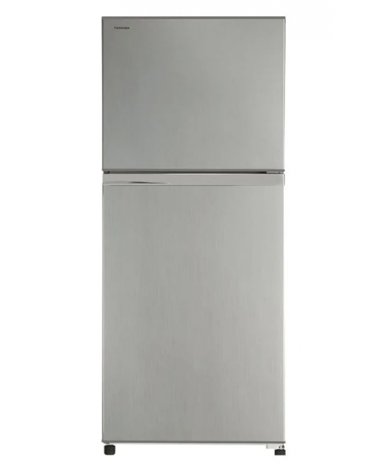 TOSHIBA Refrigerator No Frost 355 Liter, 2 Flat Doors In Champagne Color GR-EF40P-T-C