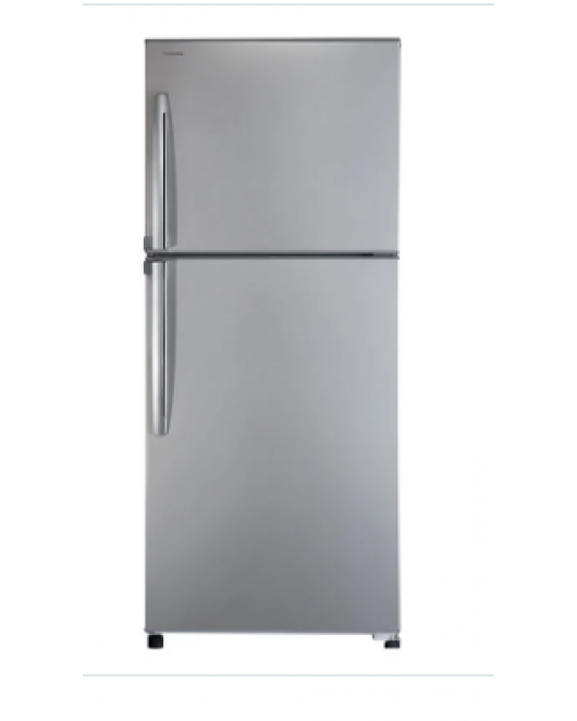 TOSHIBA Refrigerator No Frost 355 Liter, 2 Flat Doors In Champagne Color GR-EF40P-R-C
