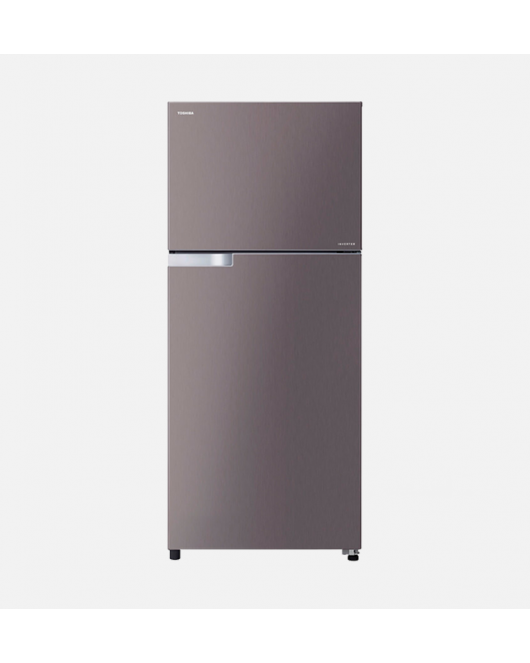 TOSHIBA Refrigerator Inverter No Frost 395 Liter, 2 Doors In Stainless Color GR-EF51Z-DS