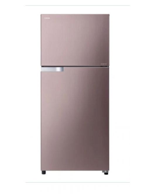 TOSHIBA Refrigerator Inverter No Frost 359 Liter, 2 Door In Gold Color GR-EF46Z-N