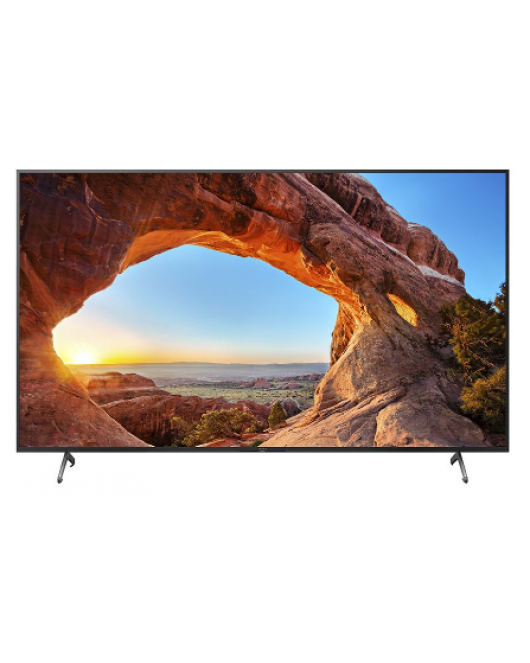 شاشة تليفزيون سوني 4K سمارت 85 بوصة أندرويد تدعم الواي فاي ، مزودة بـ 4 مداخل HDMI و مدخلين فلاشة KD-85X85TJ