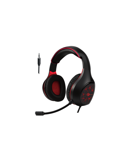 Headphone ST3501 Red 1,2 Jack + Converter