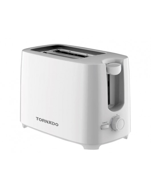 TORNADO Toaster 2 Slices 700 Watt In White Color TT-700