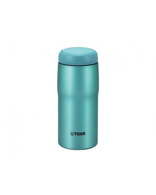 TIGER Stainless Steel Thermal Mug 0.24 Litre Capacity, In Bright Blue Color MJA-B024