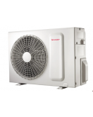 SHARP Split Air Conditioner 3HP Cool - Heat Standard With Dry and Turbo Function In White Color AY-A24USE