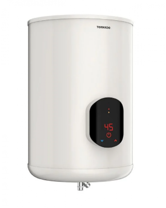 TORNADO Electric Water Heater 55 Liter, Digital, Off White EWH-S55CSE-F